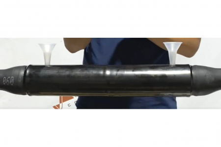 Соединительная муфта 35 кВ для одножильного кабеля с бумажной пропитанной изоляцией (БПИ)