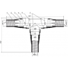 Муфта подземная тройниковая MCXAз-T-3-24×0,9-А