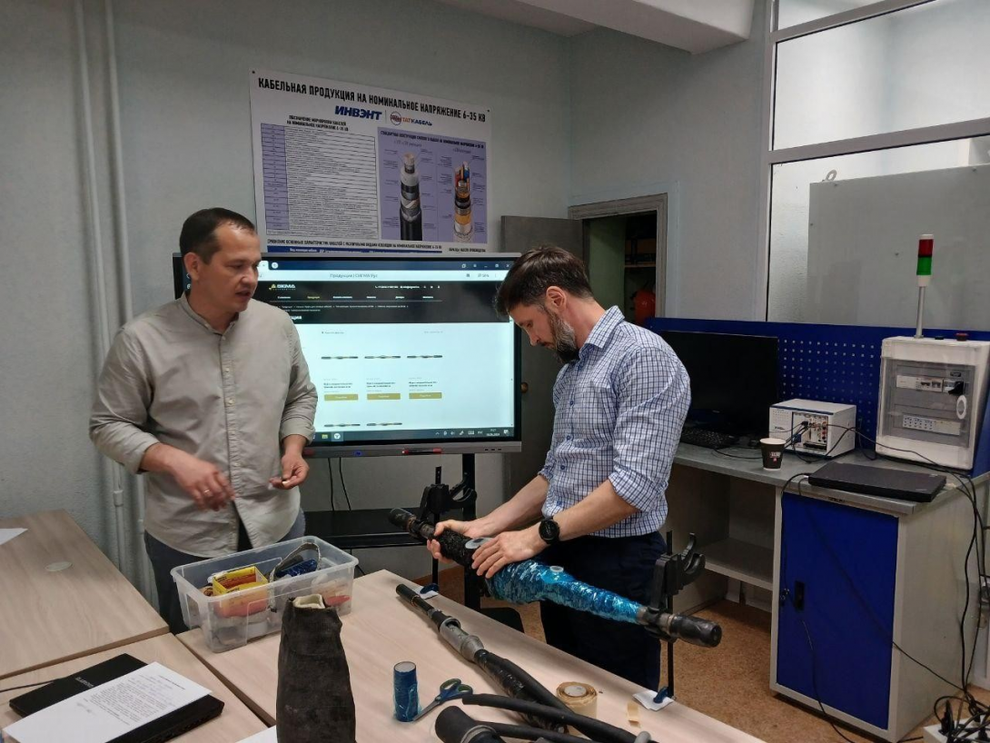 
Знакомство Электроизмерительной лаборатории КГЭУ с кабельными муфтами Sigma
